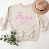 Simply Sage Market Women's Graphic Sweatshirt Paris Coquette Bow - 3 of 3