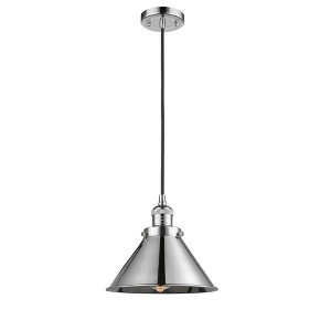 Briarcliff - 1 Light Cord Hung Mini Pendant In Traditional Style-8 Inches Tall and 10 Inches Wide - 1 of 1