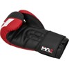 RDX Sports Boxing Sparring Gloves Hook & Loop - Premium Quality Gloves Professional/Amateur Boxers, Training, Sparring, Heavy Bag Work, Kickboxing - 3 of 4