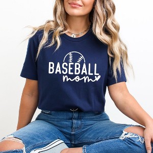 Simply Sage Market Women's Baseball Mom Ball Short Sleeve Graphic Tee - 1 of 2