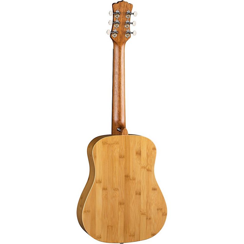 Luna Safari Bamboo 3/4 Satin Natural Acoustic Guitar Natural, 4 of 7
