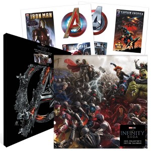 Trends International 2025 Marvel Infinity Saga Collector's Edition Calendar: Wall Calendar, 12x12, Monthly, All Ages - 1 of 4