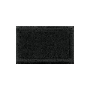 Gracie Mills Forrest 3000 GSM Solid Heavyweight Reversible Cotton Tufted Bath Rug - 1 of 4