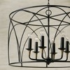 Capital Lighting Amara 6 - Light Pendant in  Matte Black/Brass - 4 of 4