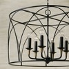 Capital Lighting Amara 6 - Light Pendant in  Matte Black/Brass - image 4 of 4