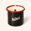 Wooden Wick Speckled Enamel Fig and Foliage Scented Candle Red/Black 9.5oz - Woolrich x Target - 2 of 3