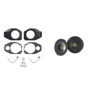 Kicker 6.5" 46CSC654 Speaker Upgrade, Includes JP-1015 Compatible with 2018-UP JL, 2020-UP Gladiator - 1 of 4