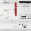 Powerful Handheld Milk Frother with Stand – Fast Foam Maker & Drink Mixer for Coffee, Latte, Matcha, and More - 4 of 4