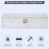 Aluminum Material Car Interior, Car Storage Box, Durable Tool Box, Lightweight Portable Tool Box, Vehicle Storage Organizer - 4 of 4