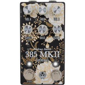 Walrus Audio 385 MkII Overdrive Effect Pedal Floral Series 2024 Black - 1 of 4