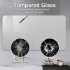 Whisen Rimless Bathroom Vanity Wall-Mounted Mirror with Round Corners and Explosion-Proof Glass, Horizontal or Vertical Wall Mount - 4 of 4