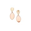 SOHI Women's Brown Marquise Drop Earrings - 2 of 3