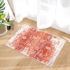 Machine Washable Area Rug Low Pile Vintage Ultra-Thin Non Slip Non Shedding Rugs Stain Resistant Foldable Indoor Carpet for Living Room Bedroom - 2 of 4