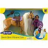 Breyer Animal Creations Breyer Freedom Series 1:12 Scale Model Horse Set | Charm & Western Rider Gabi - image 2 of 4