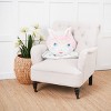 Gallerie II 19" x 22" Donna Mae Zombinaland Easter Spring Themed Decorative Soft Figurine Accent Throw Pillow - 2 of 3