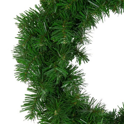 18-Inch Green Pine Artificial Christmas Wreath for Front Door