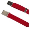 CTM Kids' Elastic Stretch Adjustable Belt with Magnetic Buckle - 4 of 4