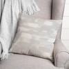 Creative Products White Brushstroke Pattern 18x18 Indoor / Outdoor Pillow - 3 of 4