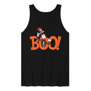 Men's - Dr. Seuss - Cat in the Hat Boo Cat Graphic Tank Top - 1 of 4