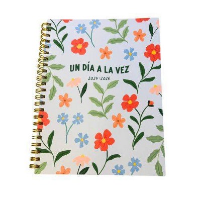 Isabella MG Un Dia A La Vez 2025-2026 Spiral Planner  5" x 8"