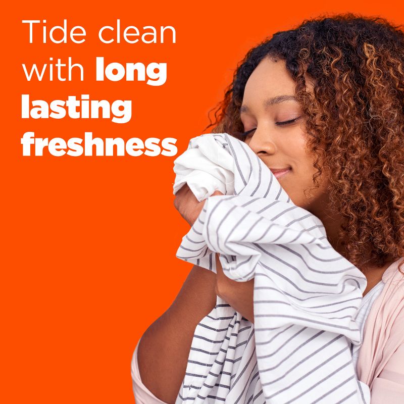 Tide Plus Febreze High Efficiency Liquid Laundry Detergent - Spring & Renewal, 5 of 10