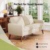 Dyonery 68" Loveseat Sofa, Comfy Couches for Living Room, Modern Oversized Love Seat Sofa, Tool-Free Setup Large Couches - 2 of 4