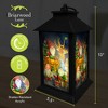 Briarwood Lane Christmas Lantern 13.5" x 5.5" x 5.5" Happy Holiday Gnomes For Christmas Lantern - 3 of 3