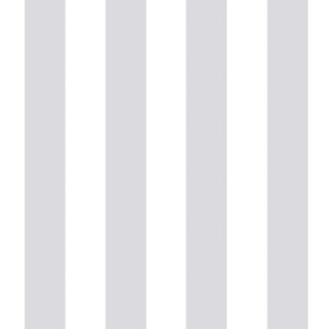 Silver and White Stripe Wallpaper - 1 of 4