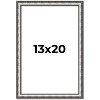 PosterPalooza | Slim Profile Silver Picture Frame - UV Acrylic, Foam Board Backing, Hanging Hardware - 2 of 4