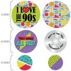 Big Dot of Happiness 90's Throwback - 1990s Party Giant Circle Confetti - Party Decorations - Large Confetti 27 Count - 2 of 4