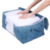 REGALWOVEN Non-Woven Fabric Organizing Bedroom Closet Storage Bags with Handles 2 Pcs - 4 of 4