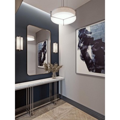 AFX Apex 2 - Light Pendant in  Satin Nickel/Weathered Grey