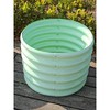 JUJABU 4-Pack Kids Raised Garden Beds – 24"x24"x18" Round Galvanized Planters for Veggies & Flowers - 4 of 4