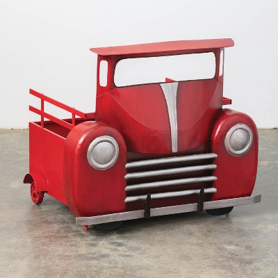 Sullivans Truck Tree Stand 26.5"H Red