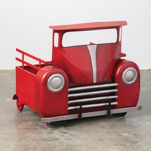 Sullivans Truck Tree Stand 26.5"H Red - 1 of 4