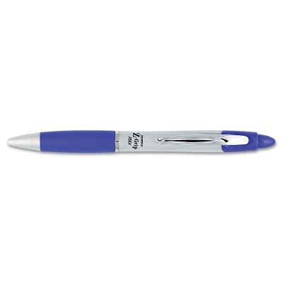 Zebra Z-Grip MAX Ballpoint Retractable Pen Blue Ink Medium Dozen 22420