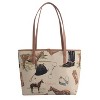 Signare USA Horse Brown Shoulder Tote Bag - 3 of 4