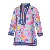 Women's Wo's Long Sleeve Cabana Cover-Up - Carvalho Couture - 3 of 3