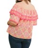 Women's SPREAD CHEER WOVEN TOP - FLYING TOMATO - 2 of 4
