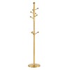 CAVINAS Stainless Steel Freestanding Coat Racks with Detachable Bracket,Hall Tree with 9 Hooks,Entryway Furniture for Living Room,Gold - 4 of 4