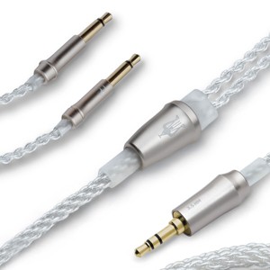 Meze Audio Mono 3.5mm Silver-Plated Headphone Cable - 3.9ft. - 1 of 4