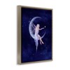 Stupell Industries Fairy & Crescent Moon Floating Frame Canvas Art - 2 of 4
