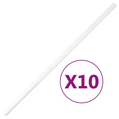 vidaXL Cable Trunkings with Clips Ã˜1" 32.8' PVC