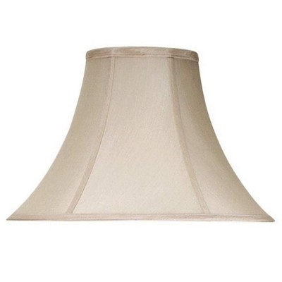 Elegant Beige Silk Bell Lamp Shade