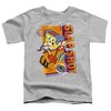 Toddler Boys' Spongebob Squarepants Slap Shot T-Shirt (3T) Athletic Heather - 2 of 4