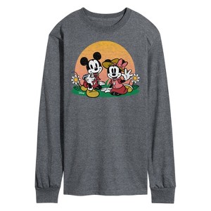 Men's - Disney - Mickey & Friends Long Sleeve Graphic T-Shirt - 1 of 4