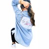 Women's Boss Up Denim Shacket - WLM - 2 of 3