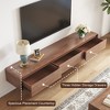 Etelifrank Modern Floating TV Stand With 3 Drawers - 4 of 4