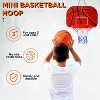 Mini Basketball Hoop Set 2 Pack with 4 Balls Pump No Drill Installation for Kids Adults - 3 of 4
