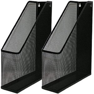Ybm Home Mesh Steel Wall mount and/or Freestanding Document Sorter - Pack of 2 - 1 of 4